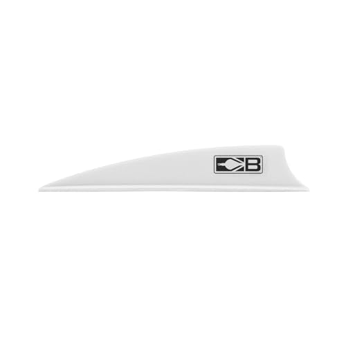 Bohning X3 Vane, 3", White, 100pk