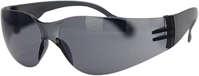 BISON LIFE Full Color Safety Glasses | One Size, Adult, Youth, Full Color Polycarbonate Lens and Temple, Black, 24 Pairs