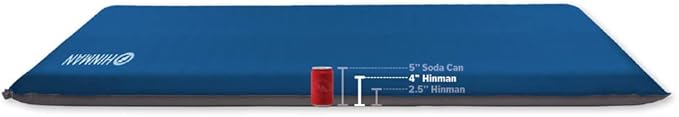 Big Agnes Hinman Foam Core Sleeping Pad, Wide Long (25x78x2.5)
