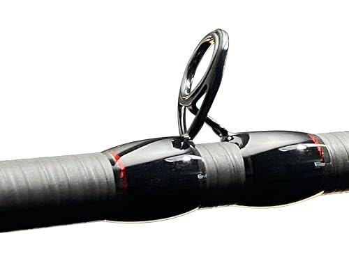 Dobyns Rods Kaden Travel SWIMBAIT / 7'9"" / 3 PC / 15-30 LB LINE Weight / 1-5 OZ Lure Weight/Medium/Heavy Fast Action/EVA Handle, Black / Cork