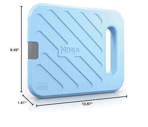 Ninja FrostVault 4lb. Ice Pack, Reusable, Refreezable Ice Block, Mess Free, Recyclable, Designed to Fit Ninja FrostVault