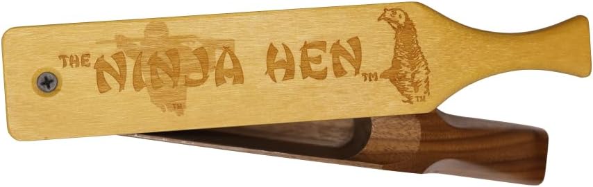 Woodhaven Calls Custom Calls The Ninja Walnt Bttm Yllwheart Lid WH088