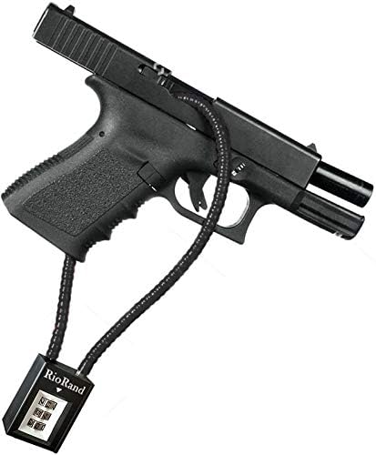 RioRand Trigger Lock 3 Digit Combination 15 Inch Gun Cable Lock