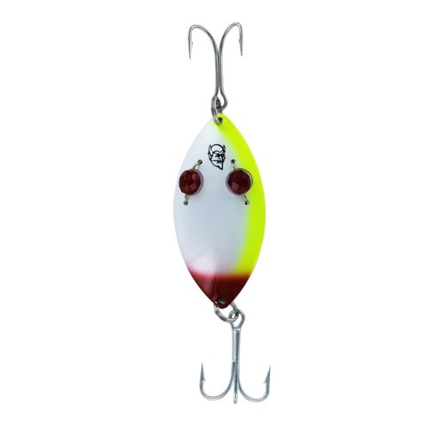 Dardevle Red Eye Wiggler Nickel Back Fishing Lure, 1 oz, Outdoor Fishing Accessories