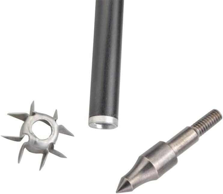 ZSHJG 8 Paw Judo Blunt Tip Archery Judo Broadheads 25 Grain Hunting Small Game Arrow Heads Paw Point for OD 6.2mm Arrow Shaft Hunting Shooting Target 12/24pcs