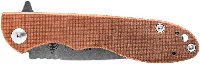 TOPS Knives Mini Scandi Folder 4.0- Tumble Finish Blade Finish