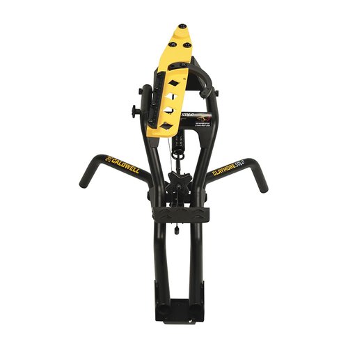 Caldwell Claymore Solo Clay Thrower with Foot Pedal, Angle Adjustment, and Auto Resetting Arm for Clay Shooting, Shooting Sports, Hunting