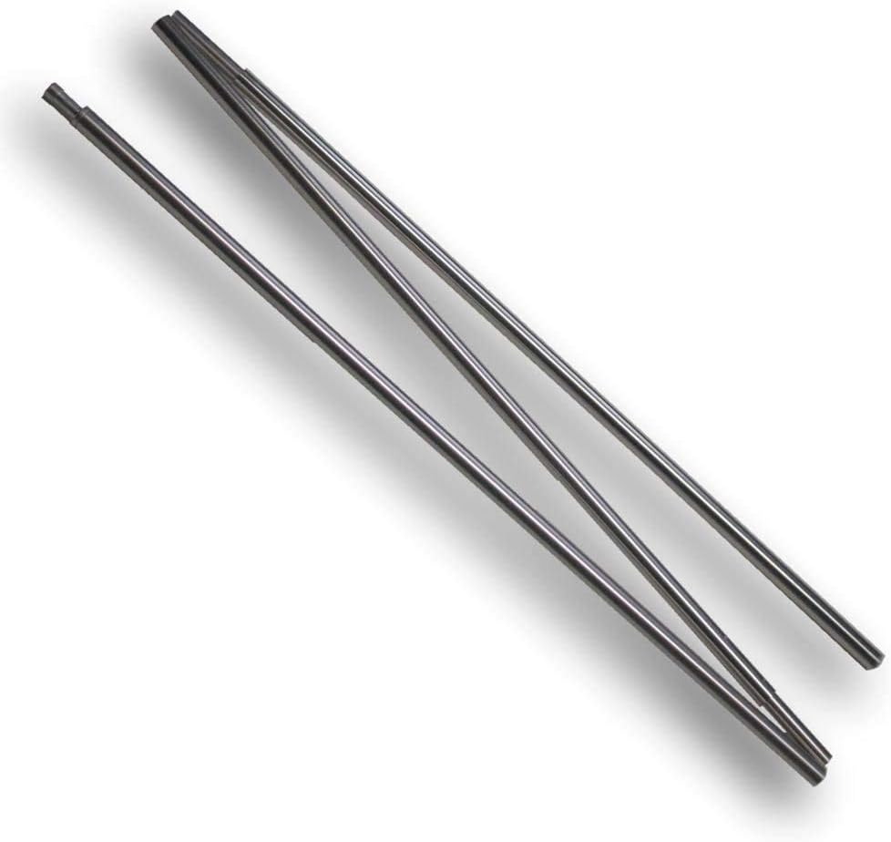 Six Moon Designs 49", 3 - Section Aluminum Tent Poles - Ultra-Light 3.2 OZ/90 G - Perfectly Matched to Fit Our Lunar Solo, Deschutes, Deschutes Plus, Deschutes Zero-G, and Gatewood Cape Tents.