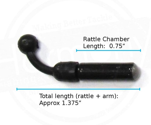 Harmony Fishing - Slip-On Low Profile Jig Rattles (10 Pack)