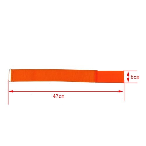 Kasteco 6 Pack 3 Legged Race Bands Colorful Firm Elastic Bands for Kids Adult Outdoor Fun (6)