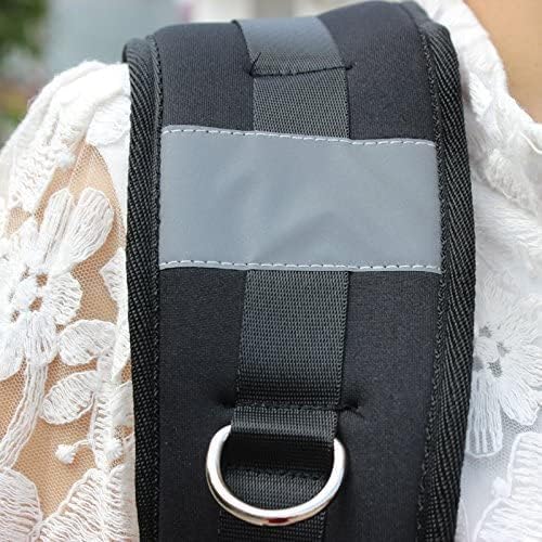 FOLAI Waterproof Replacement Shoulder Strap with Adjustable Belt for Shoulder Bag Backpack Black