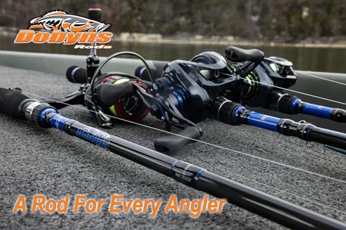 Dobyns Rods E.C. Special Spinning / 7’0” / 1 PC / 4-8 LB LINE Weight / 1/16-1/4 OZ Lure Weight/Light Fast Action/Cork-Split Handle with FOREGRIP