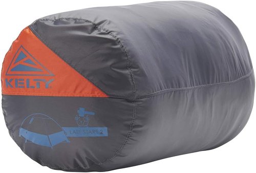 Kelty Late Start 2P - Lightweight Backpacking Tent with Quickcorners, Aluminum Pole Frame, Waterproof Polyester Fly, 2 Person Capacity