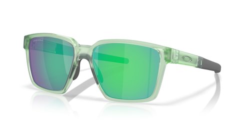 Oakley OO9430 Actuator Square Rectangular Sunglasses, Matte Transparent Jade/Prizm Jade, 57 mm