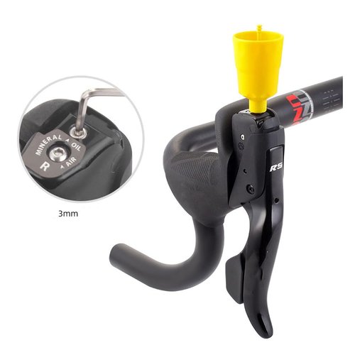 HOUSON Bicycle Oil Bleeding Kit Tool, Hydraulic Disc Brakes Service Kit - Oil Filling Connection for L-TWOO Disc Brakes