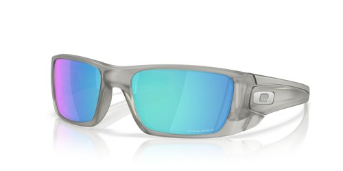 Oakley OO9096 Fuel Cell Sunglasses, Matte Grey Ink/Prizm Sapphire, 60 mm