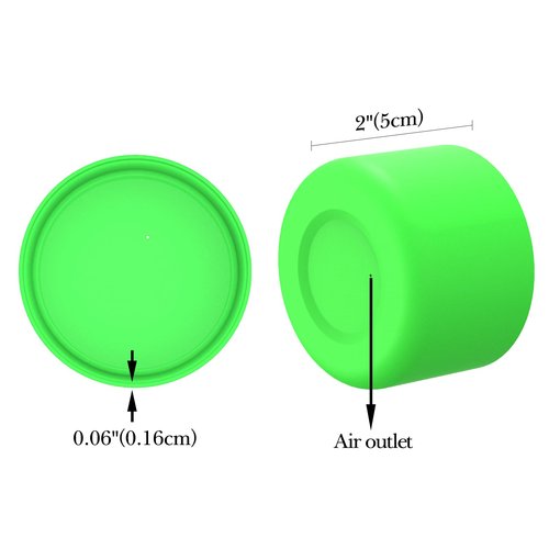 Linkidea 2 Pack Water Bottle Boot Compatible with Stanley Quencher H2.0 20oz/30oz/40oz, IceFlow Flip 20oz/30oz Tumbler, Silicone Bottle Bottom Sleeve Cover Bumper Protector (Neon Green)