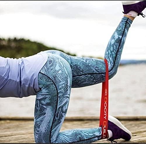 Booty Builder Resistance Bands for Legs and Butt | Pull Up Assistance Band, Booty Bands, Exercise Bands Set, Hip Bands, Workout Bands | Elastic Resistance Loop Bands, Anti Slip Circle Fitness Band