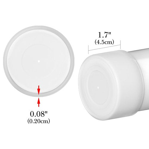 Linkidea 2 Pack Water Bottle Boot Compatible with Owala FreeSip/Twist/Potter 24oz Bottles, Silicone Anti-Slip Bottle Bottom Bumper Protector (Clear White)