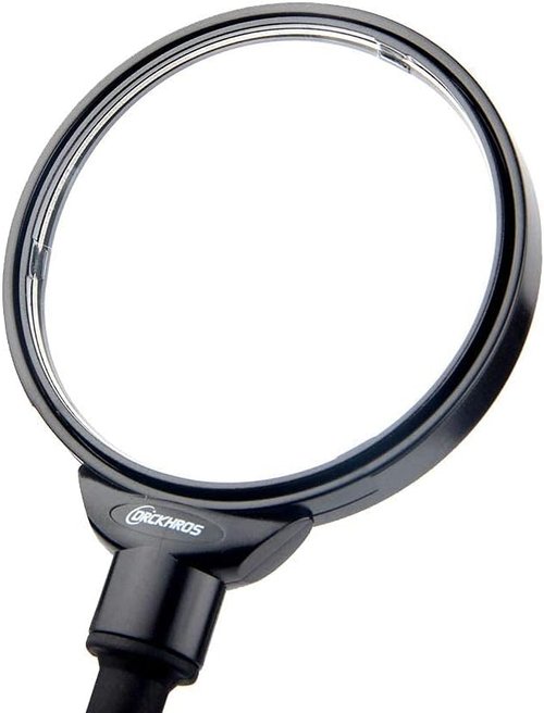 Bike Mirror Rotatable And Adjustable Wide Angle Rear View Shockproof Convex Mirror Universal For Bike Bicycle