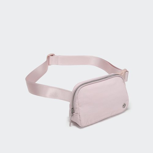 Pander Unisex Belt Bag Fanny Pack for Women with Adjustable Strap, Small Waist Pouch for Workout Running Traveling Hiking. (Pink)