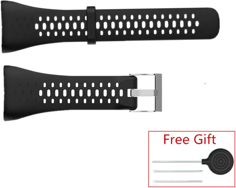 Muovrto Watch Strap for Polar M400/Polar M430, Silicone Replacement Strap