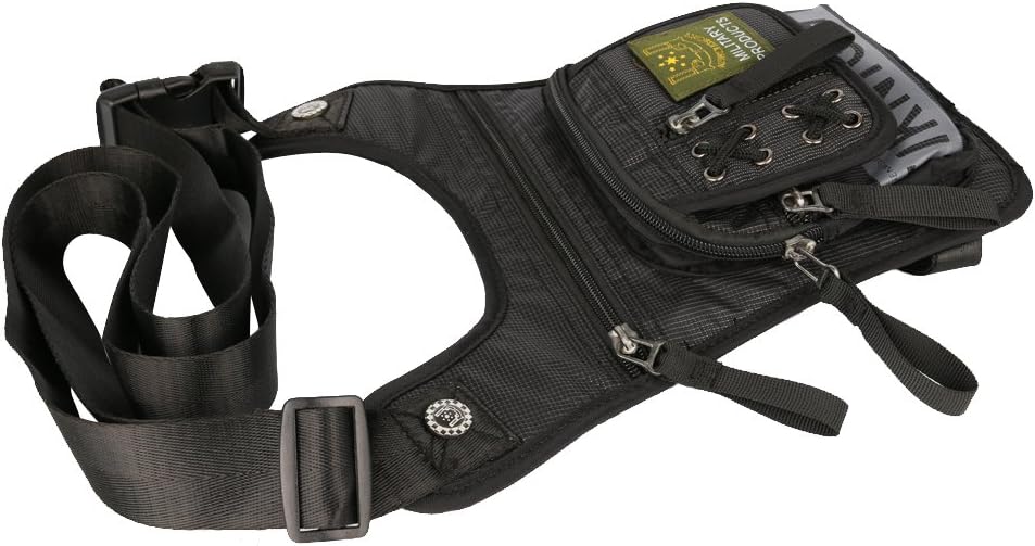 Thigh Bag, Leg Bag, Vanlison Tactical Fanny Pack Hiking Bag Leg Pouch