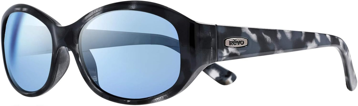 Revo Allana Eyewear - Unisex - Sunglasses, Ocean Frame, Blue Water Lens, Polarized, RE 1064 05 BL