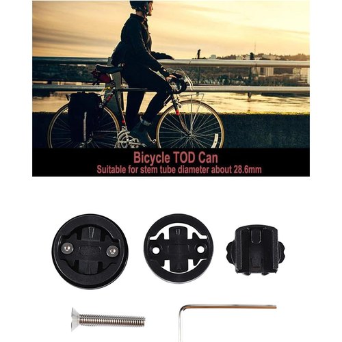 HOUSON bicycle stem cap computer Mount, cap computer Mount adapter bicycle holder bicycle computer stem Mount for G-armin for B-lackbird and for B-ryton