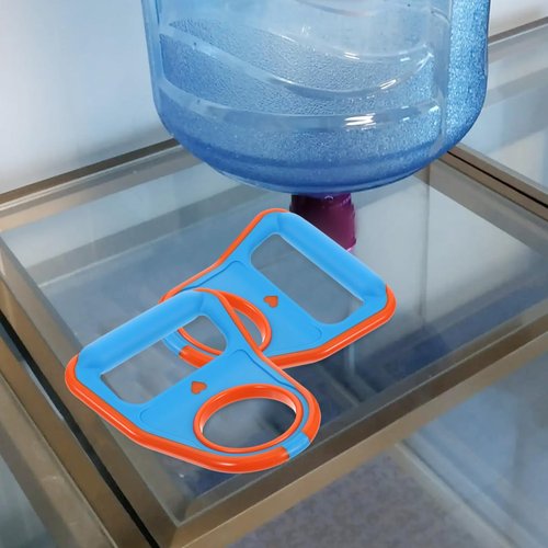 DECHOUS 5 Gallon Water Bottle Handle: 2 Pack Non-Slip Ergonomic Water Jug Carrier Lifter - Labor Energy Saving Purified Drinking Bottle Grip Handle Easy to Carry