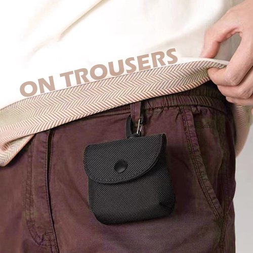 YERGOFE Molle Pouch Tactical Coin Purse - Large Coin Pouch - Qiuck Pouch for Coins Earphone (Black)