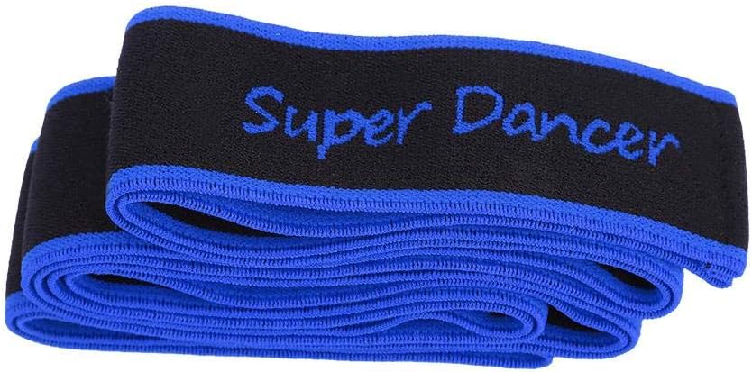 Stretch Band, 8 Loops Elastic Exercise Band for Ballet Dance Gymnastics Training(Blue)
