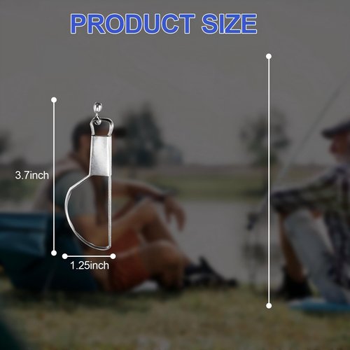 QUANFULTEC Fish Stringer,Live Fish Lock,Comes with 5 Stainless Steel Rotating Snap Locks Fishing Stringer
