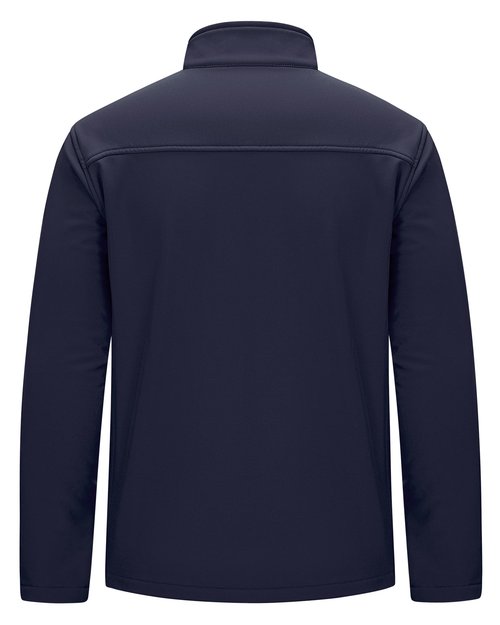 33,000ft Men's Waterproof Softshell Jacket Warm Fleece Lined Windbreaker Lightweight Soft Shell for Travel Hiking Golf