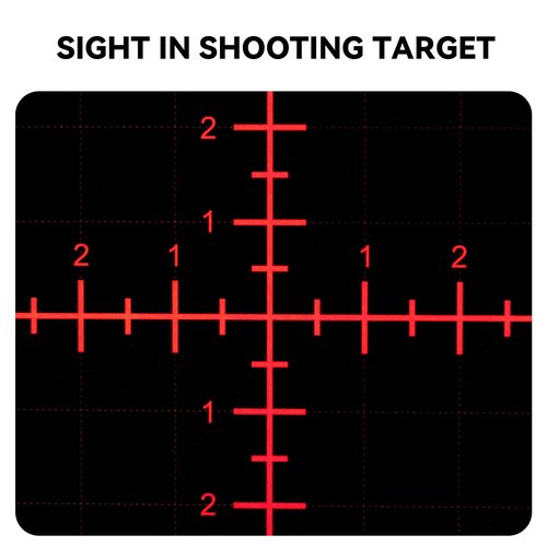 GearOZ Sight in Splatter Target 12'' Self Adhesive Recticle Shooting Targets for Shooting Range & Zeoring Scope, Instant Yellow Impact for BB Gun, Pellet Gun, Airsoft, Rifle Shooting Practice, 10PCS