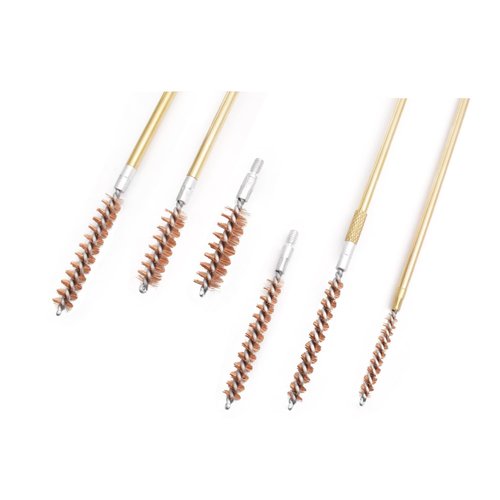 Motanar Gun Cleaning Kit Universal for All Guns, Gun Brushes for Pistol, Handgun, Shotgun, Rifle, Elite Brass Rods and Gun Accessories for Men (Brass Jags & Loops)