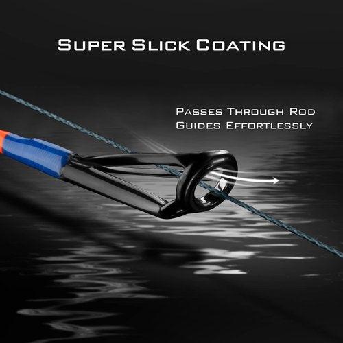 KastKing Superpower Braided Fishing Line, Gray, 15 LB, 150 Yds