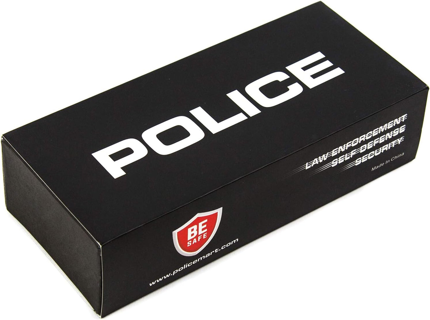 POLICE Stun Gun for Self Defense 800 – High Voltage Mini Rechargeable with LED Flashlight, Compact & Heavy Duty – Personal Security for Women & Men – Black