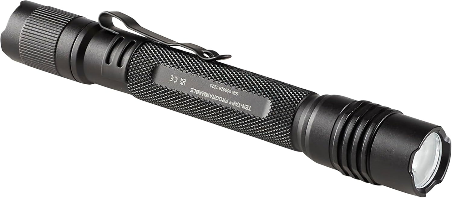 Streamlight 88072 ProTac 2AA-X 270-Lumen Multi-Fuel Personal Carry Tactical Flashlight with Alkaline Batteries, Coyote