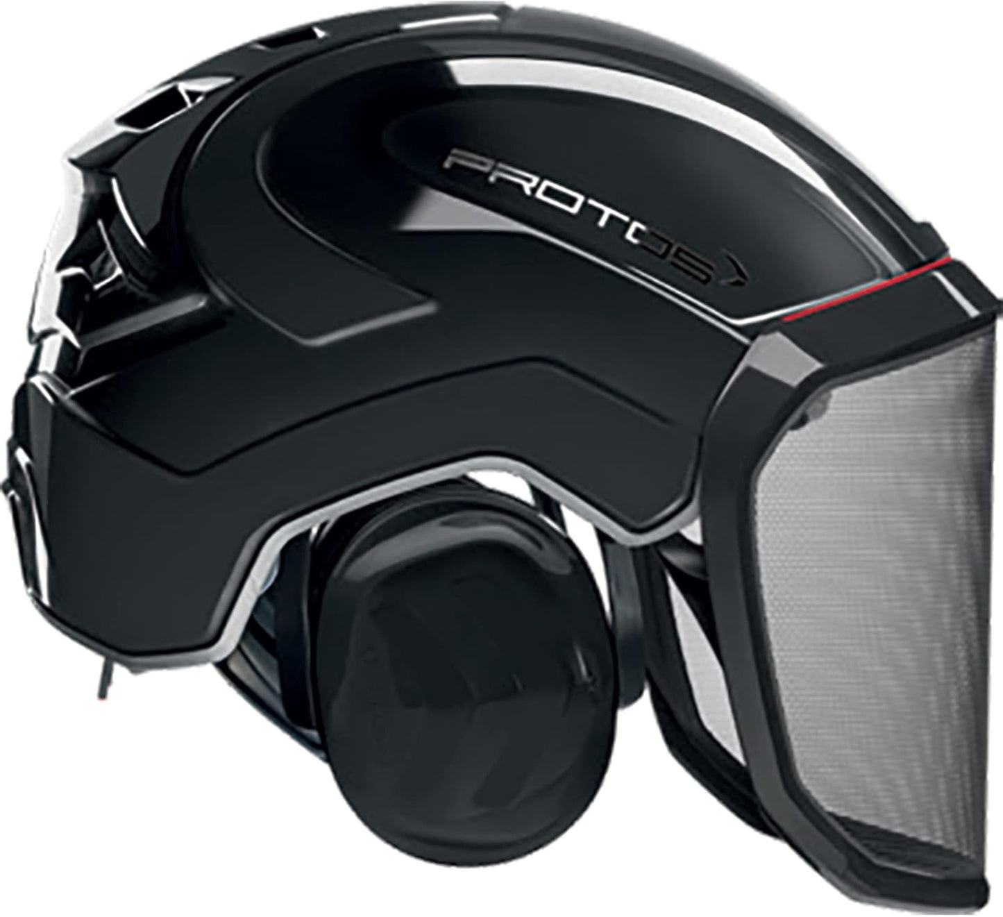 Protos Integral Arborist Helmet - White & Black