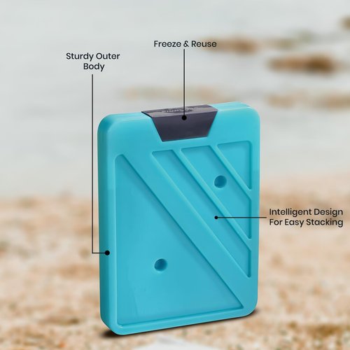 Pinnacle Ice Blocks for Cooler Set of 2 – Multipurpose Ice Packs for Coolers Long Lasting Reusable Refreezable –No Leak Lunch Box Ice Pack – Non BPA Food Safe Freezer Packs for Coolers