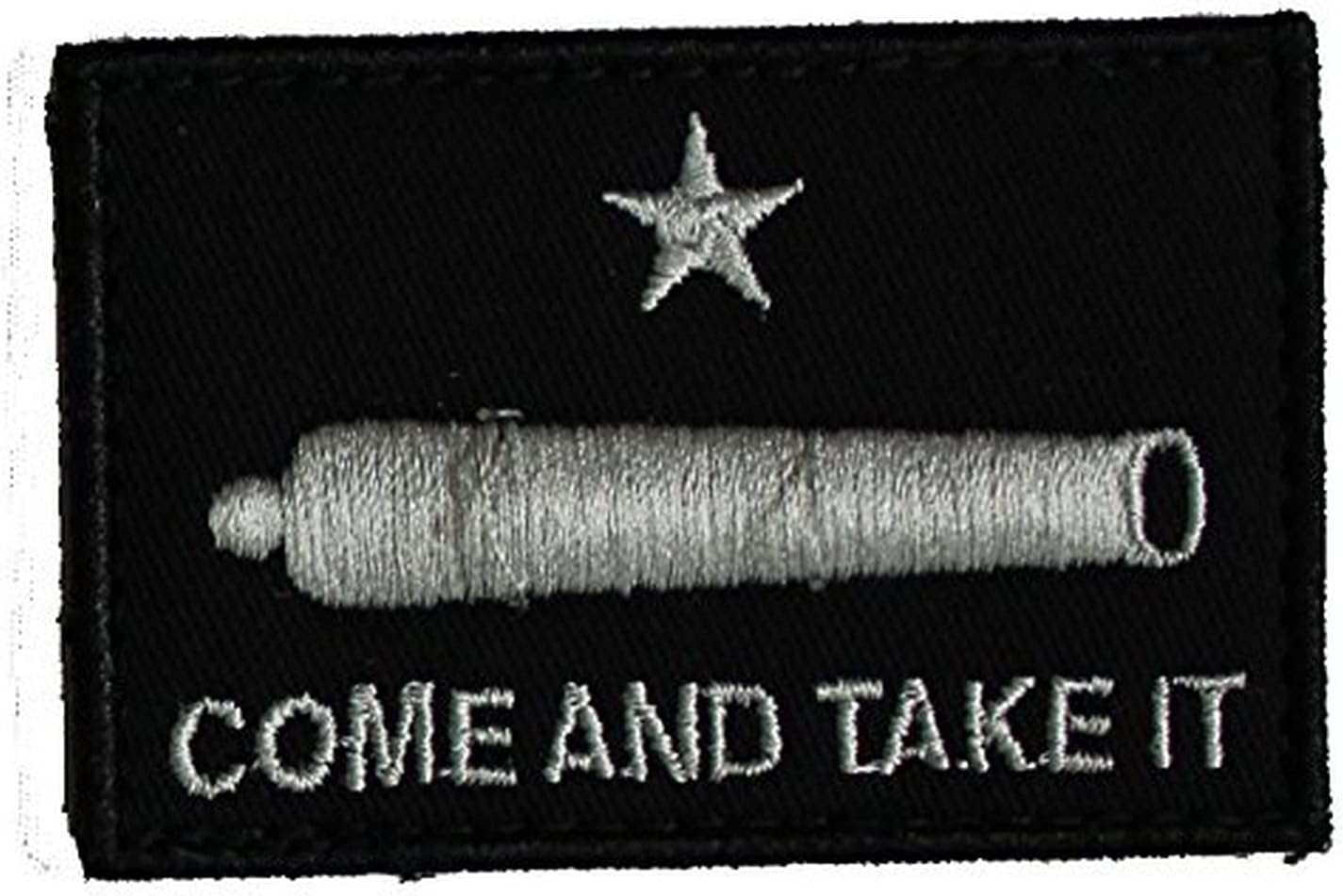 SME Patch Come & Take it Cannon Black, 3" x 2"
