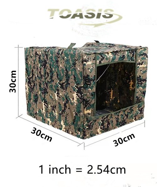 TOASIS Slingshot Target Practice Catch Box Camouflage Color Dimension 30cm x 30cm x 30cm
