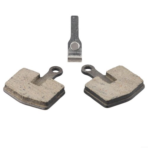 Bike Disc Brake Pads, Resin Semi-Metallic Disc Brake Pads, Cycling Organic Resin Disc Brake Pads for Urban Road, Rural Road Brake Pads Replacement (1)