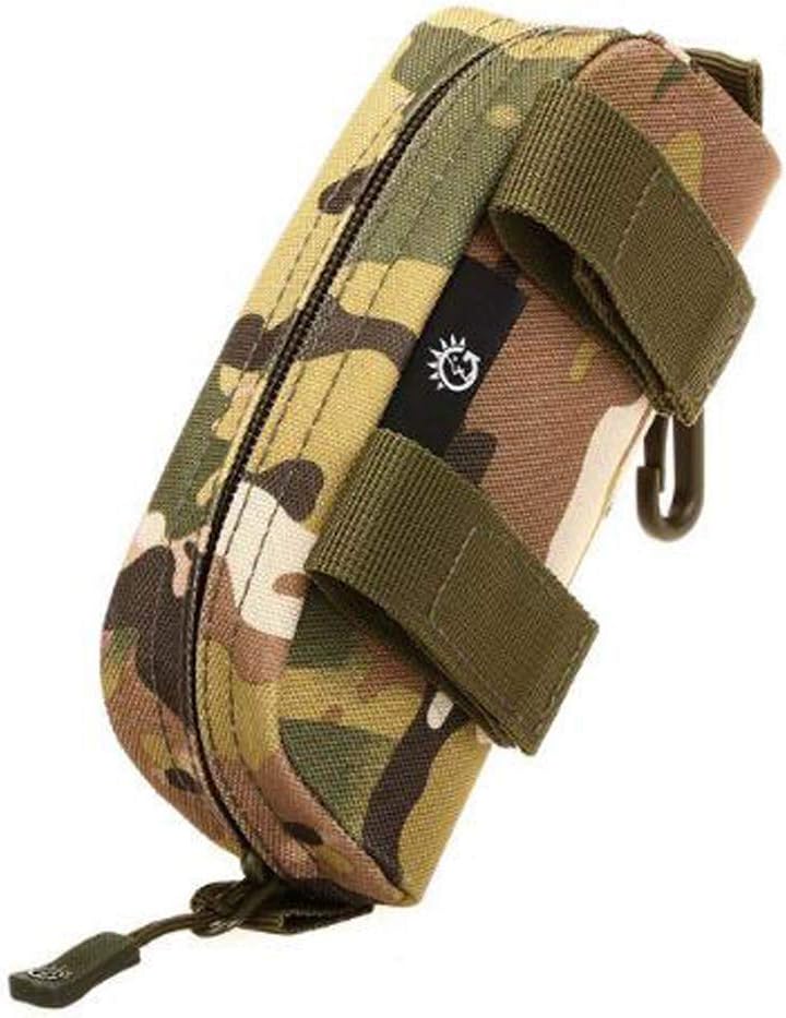 Tactical Molle Sunglasses Case Portable Anti-Shock Clamshell Carry Eyeglasses Hard Case Outdoor Hunting Goggle Mag Pouch