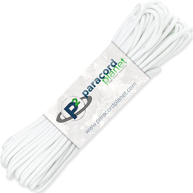 Paracord Planet 550lb Paracord – 7 Strand Type III Tactical Parachute Cord for Outdoors and Crafting