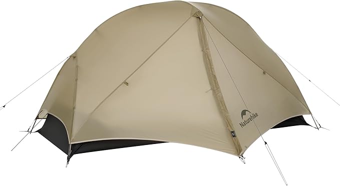 Naturehike Mongar UL 1/2Person Backpacking Tent,15D Nylon Waterproof Ultralight 1-2 Person Tent with Footprint
