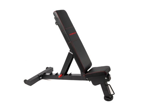 PowerBench 2.0 Adjustable Weight Bench, 7 Positions, Built-in Wheels & Handle, Innovative Equipment for Home & Commercial Gyms, Versatile Workout Bench