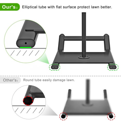 SELEWARE Weight Sled Workout Sled Fitness Strength Training Sled Speed Training Sled for Athletic Exercise and Speed Improvement Suitable for 1" and 2" Weight Plates Black