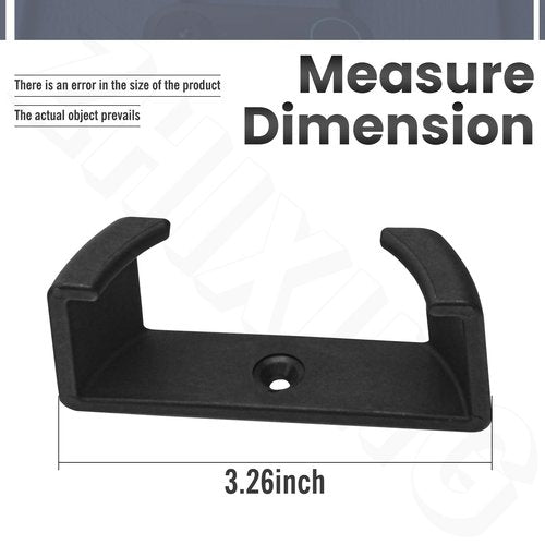 ZHIXING Hockey Puck Wall Mount Display (4 Pack) Hockey Puck Wall Rack Holder Brackets for Collectible Pucks & Game Winning Pucks, Wall-Mountable, Holder for all Hockey Pucks